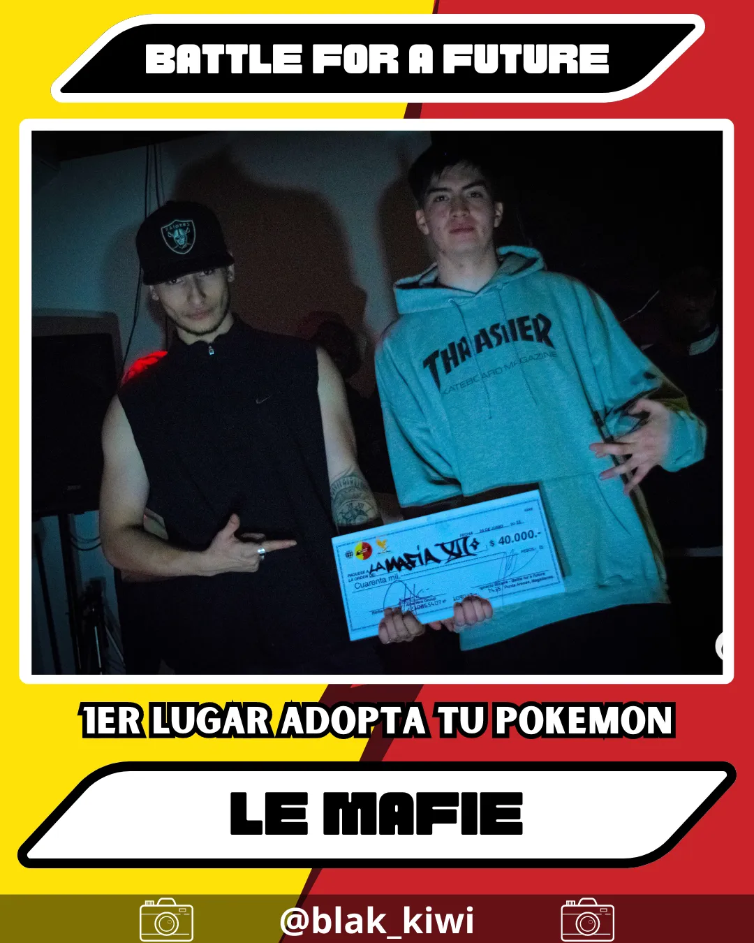 Le Mafie campeones Battle Pokemon BFAF1