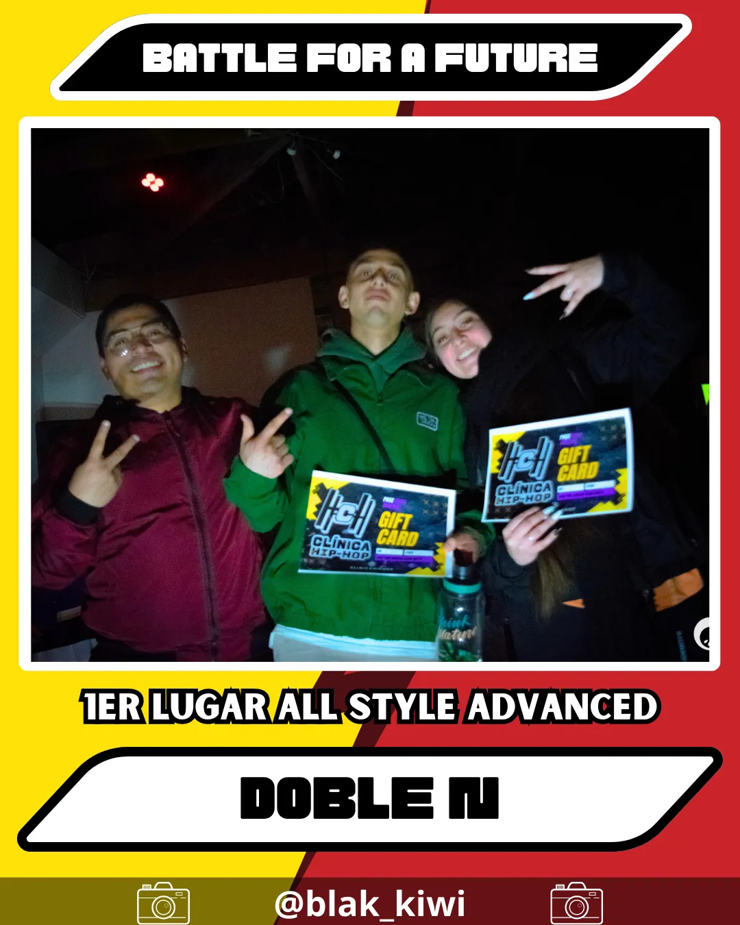 Doble N campeones All Style 2v2 BFAF1