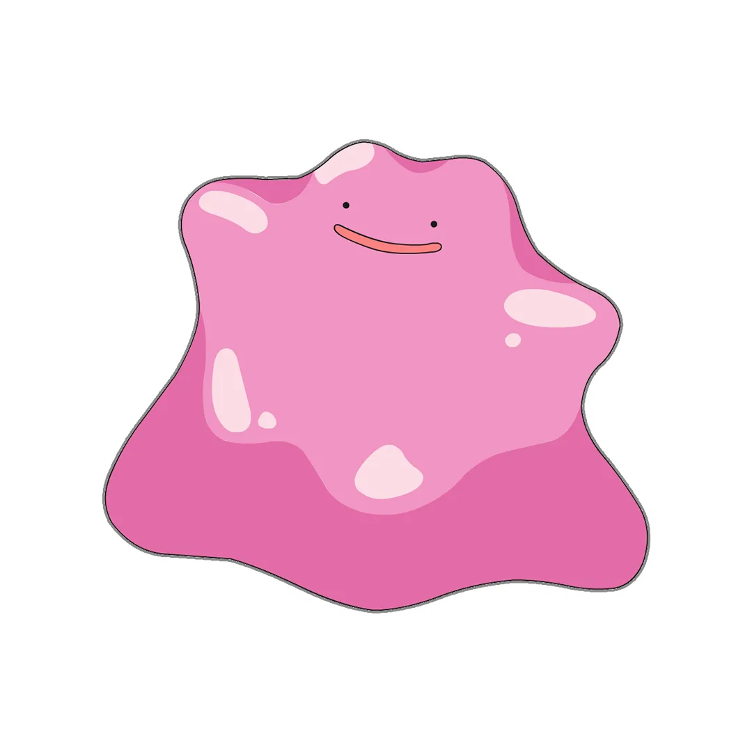 Ditto Pokemon se transforma y se adapta