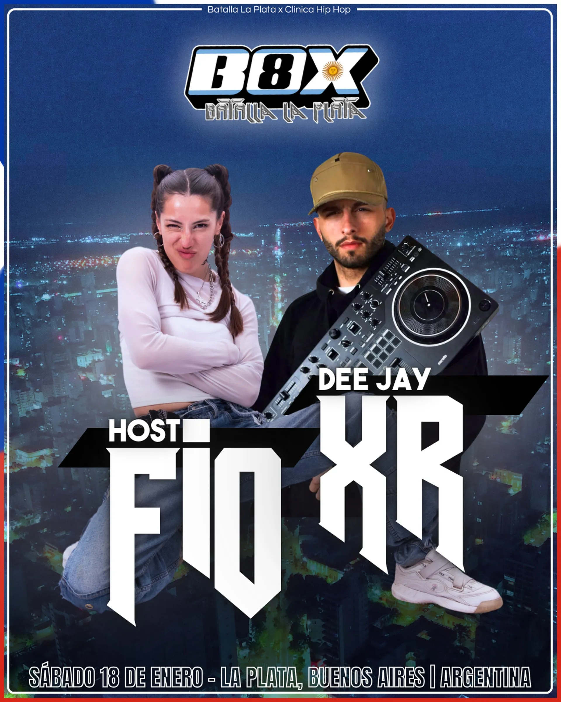 Fio Giustozzi Host y Ximon R DJ
