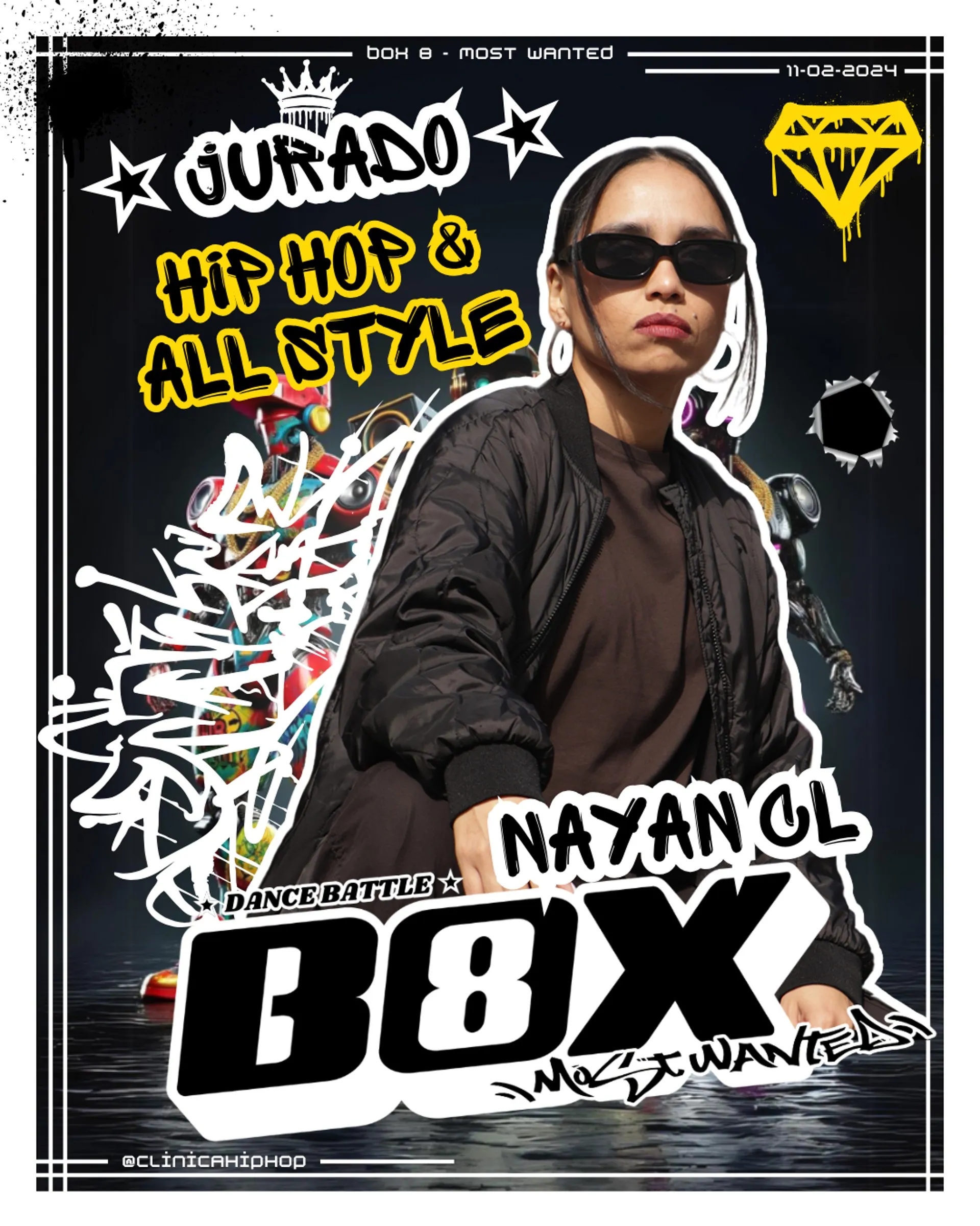 NayanCL jurado BOX8 Most Wanted