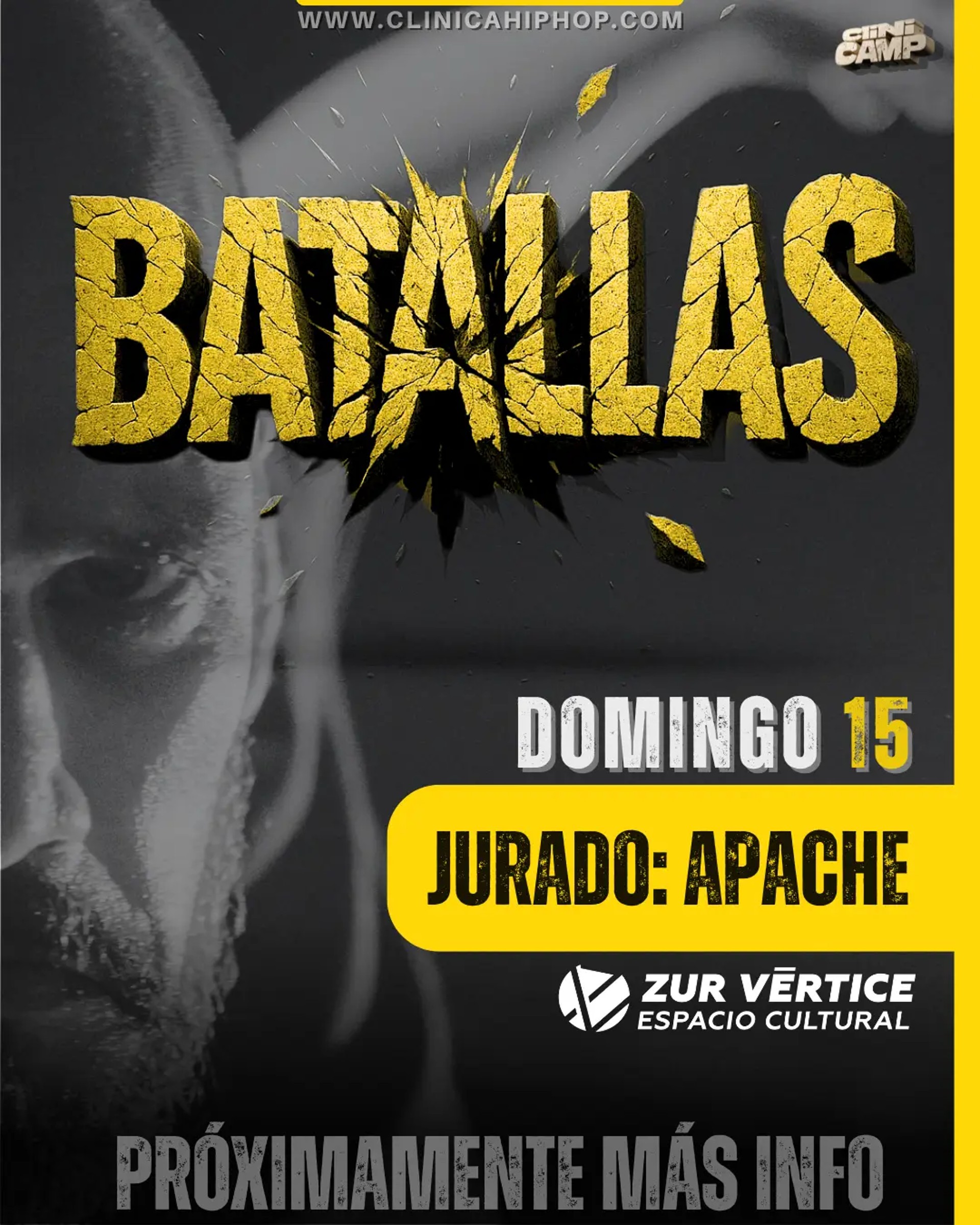 Flyer batallas CliniCamp Krump