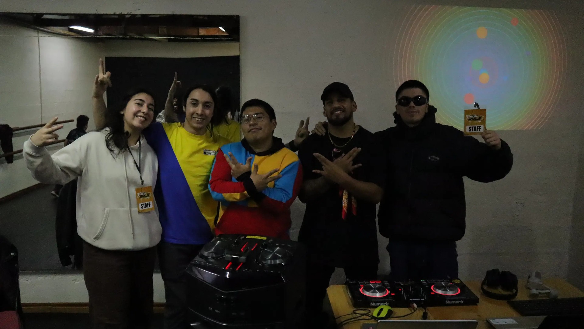 Equipo Clinica HipHop y Apache jurado CliniCamp Krump