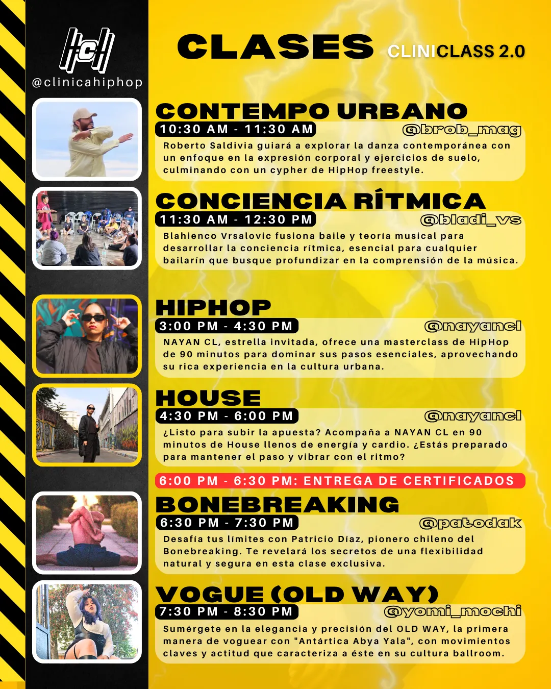 Cronograma oficial CliniClass 2.0