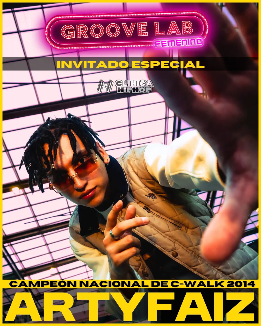 Flyer Groove Lab CWalk especial