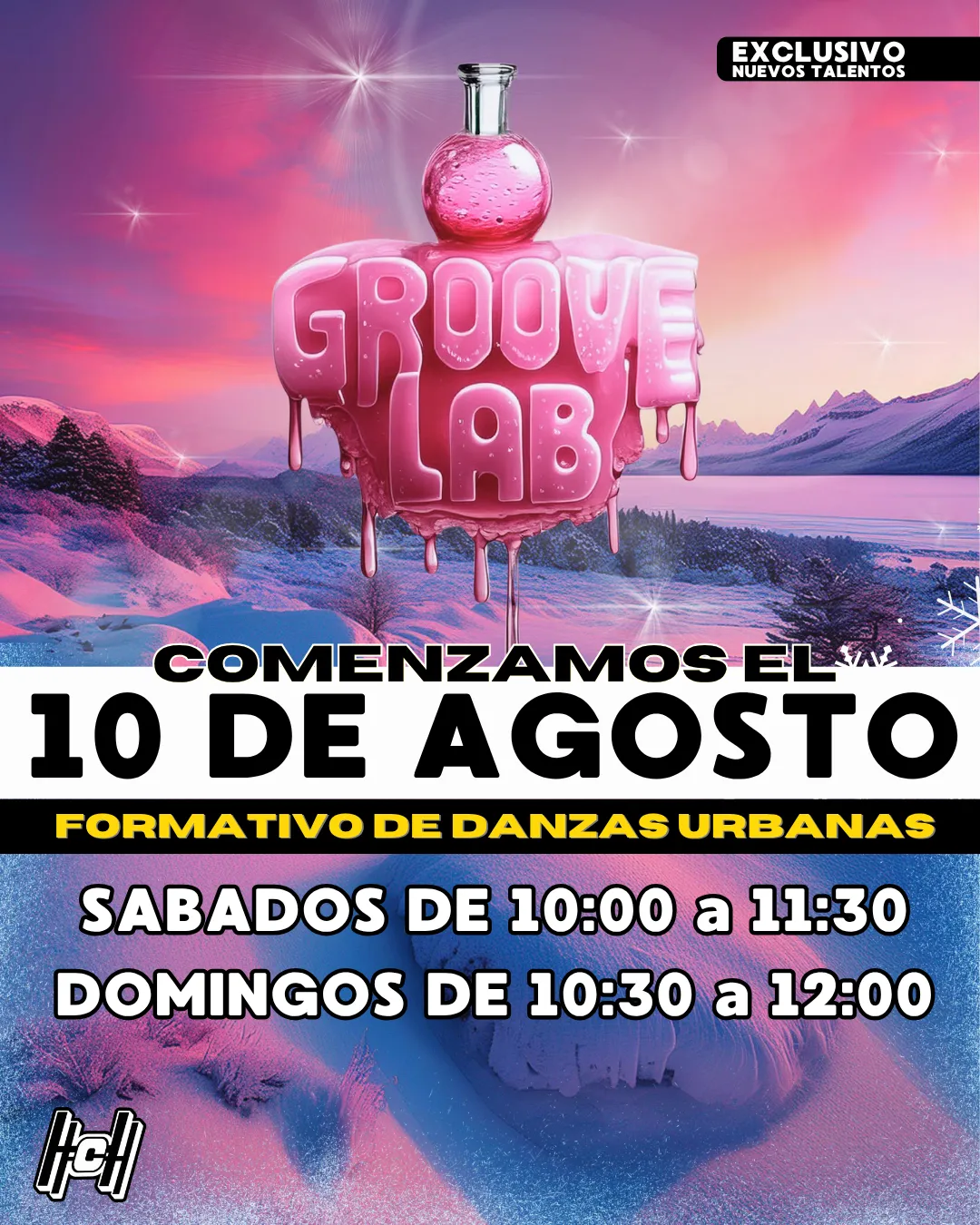 Flyer Groove Lab — agosto 2024