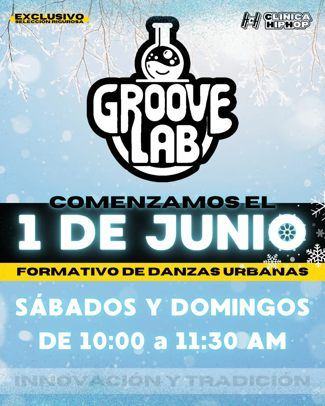Flyer Groove Lab — junio 2024