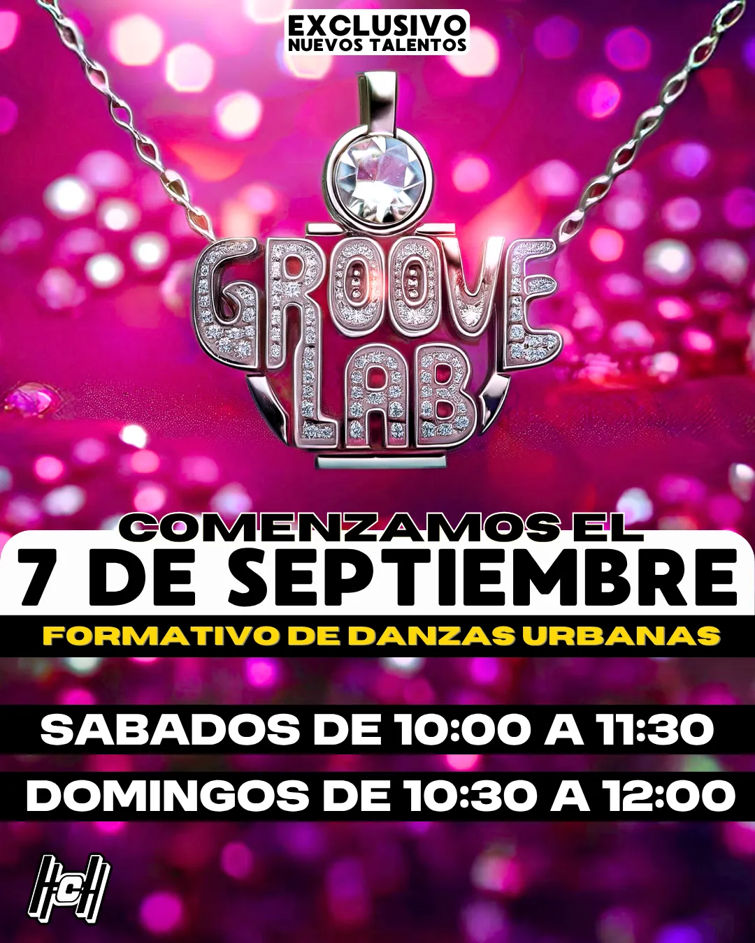 Flyer Groove Lab — septiembre 2024