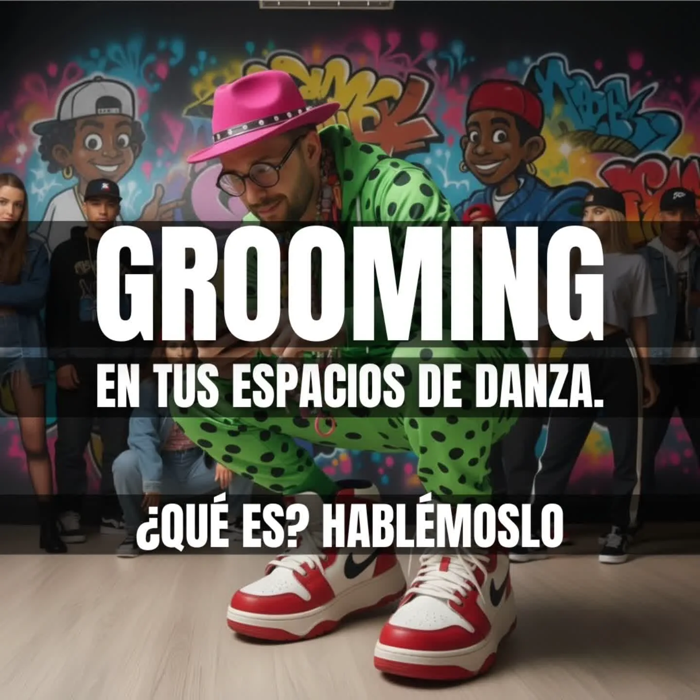 Grooming en tus espacios de danza — artículo de protección de Patodak